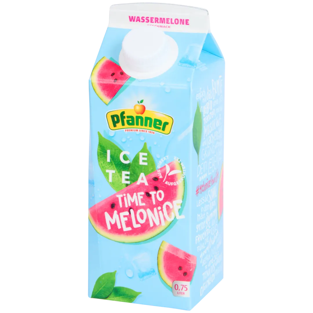 Sparkling Iced Tea Pfanner Vodný melón 1