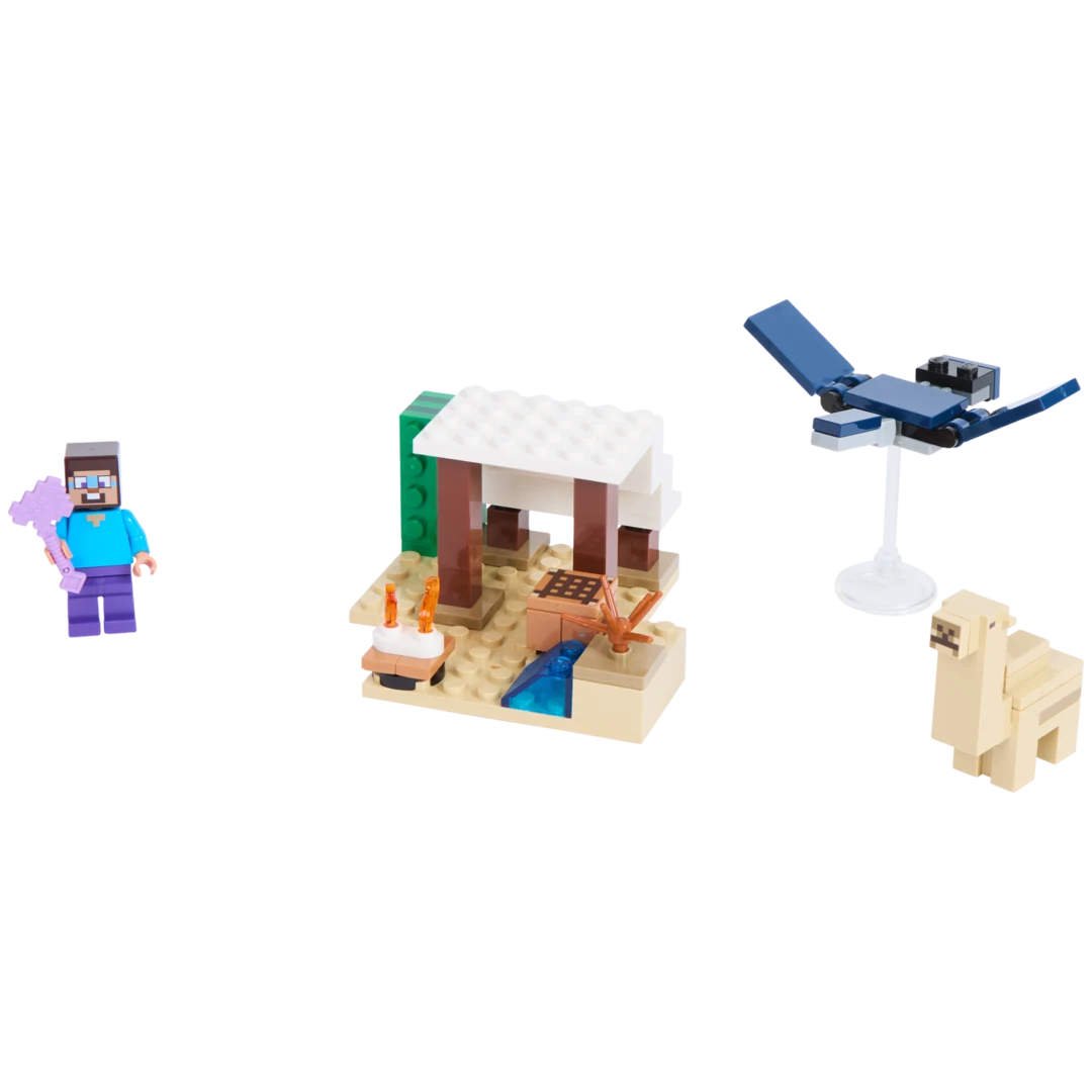 LEGO Minecraft Steve's woestijnexpeditie