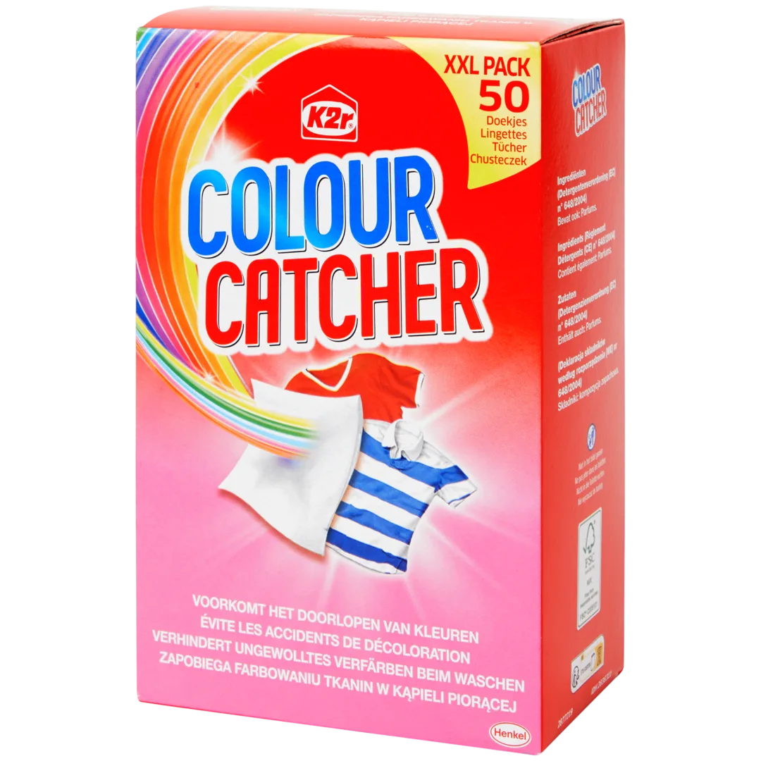 Chusteczki zatrzymujące odbarwianie K2r Colour Catcher XXL 1