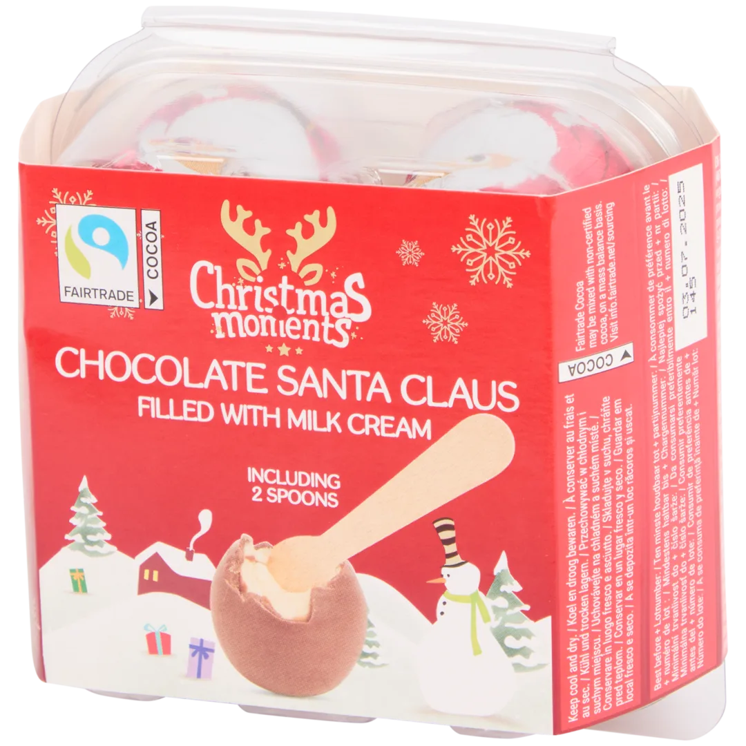 Gefüllte Schokoladenkugel