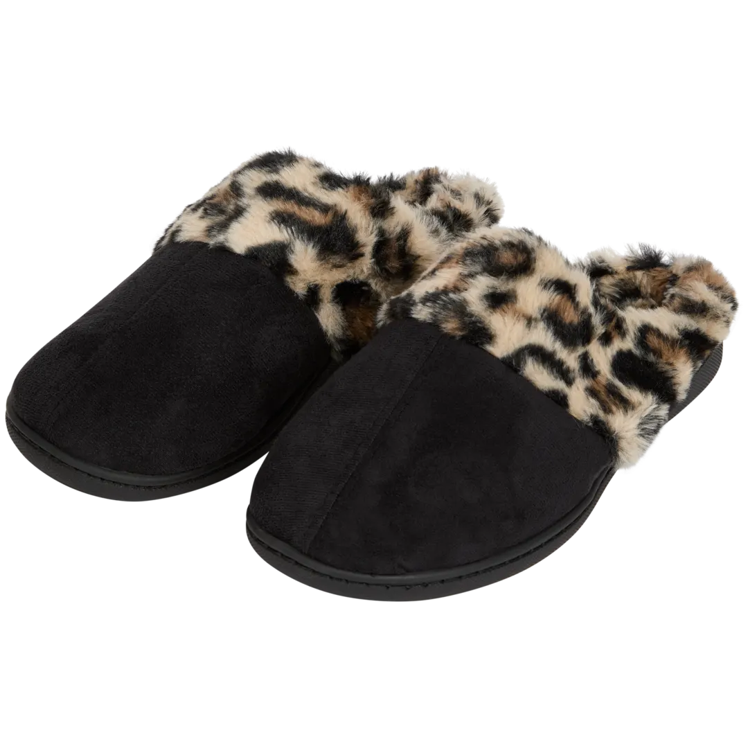 Pantofle s imitací kožešiny 3