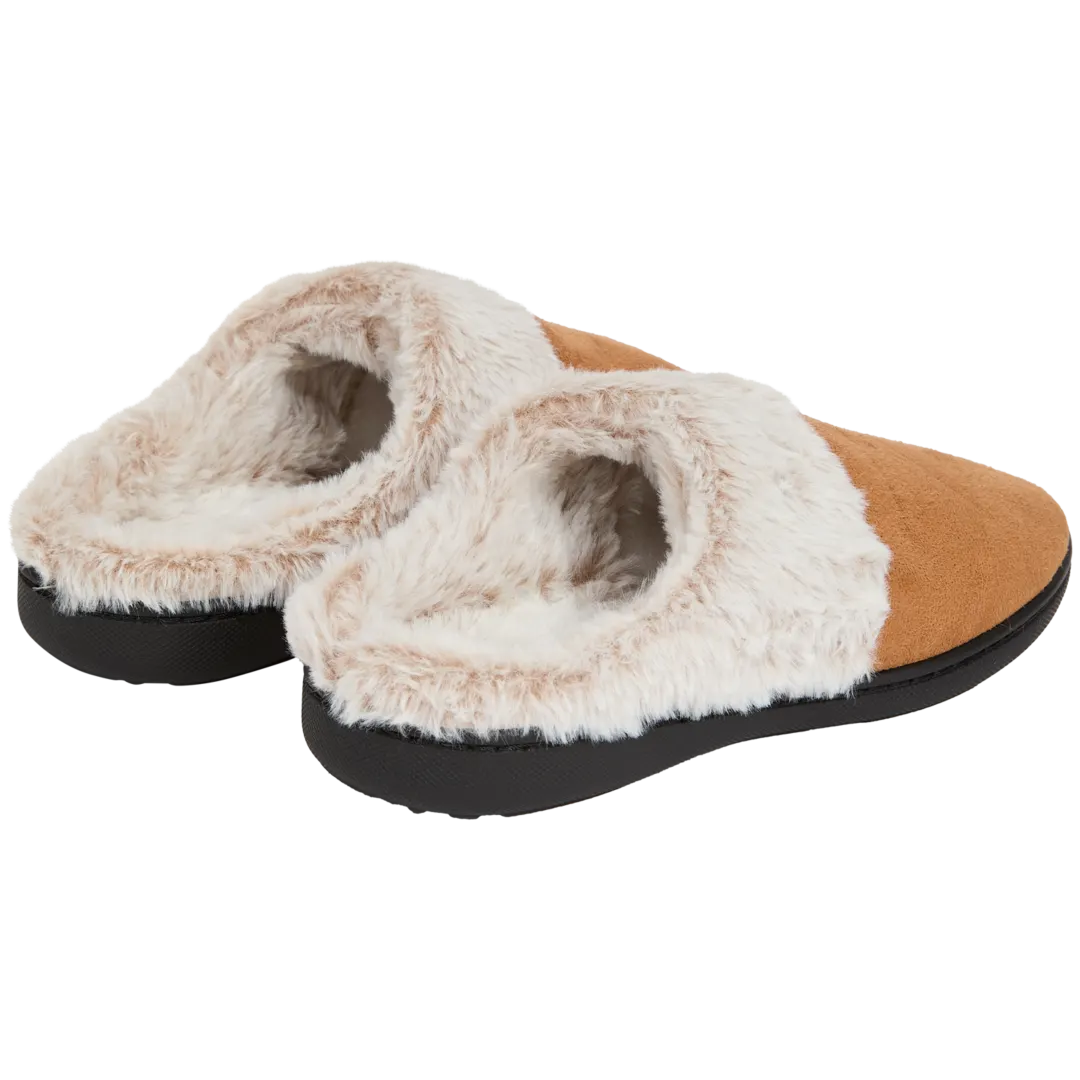 Pantofle s imitací kožešiny 2