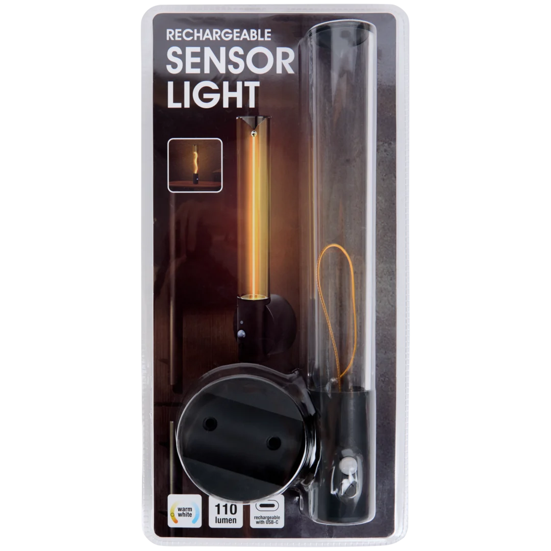 Lampe à détecteur rechargeable