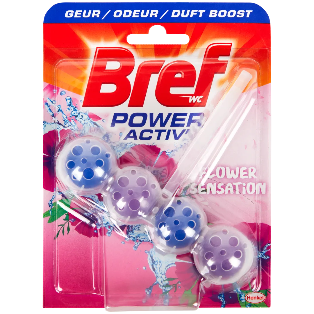 Bref Power Activ' toiletblok Flower Sensation