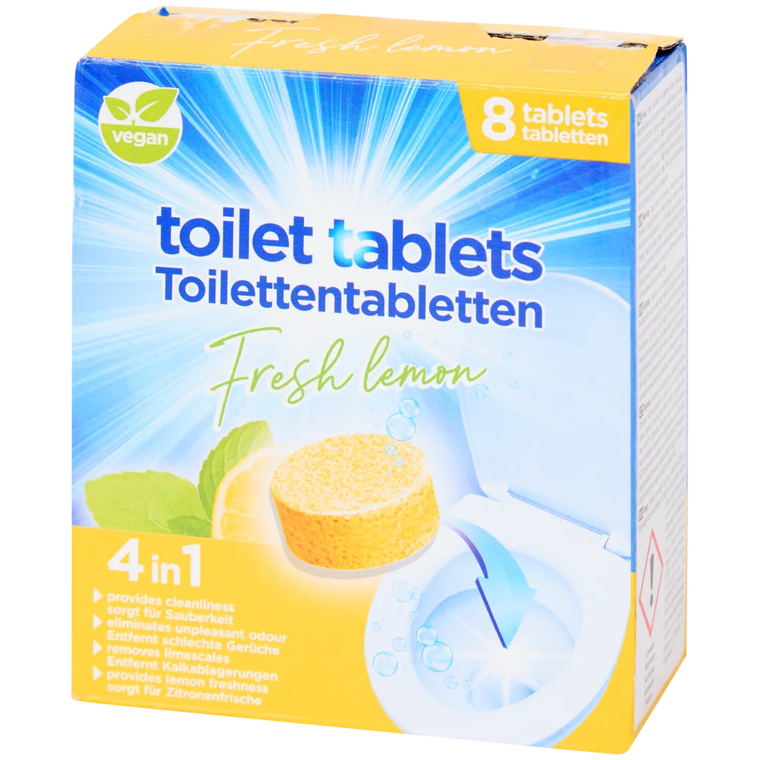 Tabletki do czyszczenia toalety