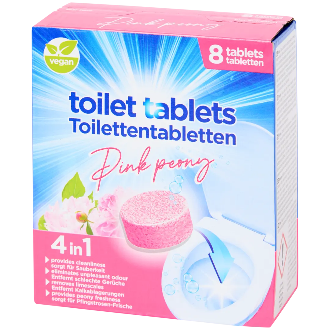 Tabletki do czyszczenia toalety