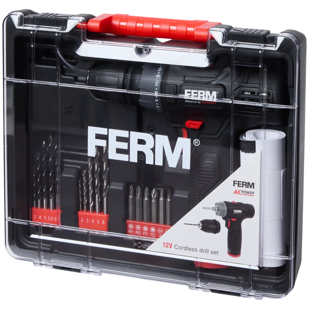 FERM AX Power Akkubohrmaschine
