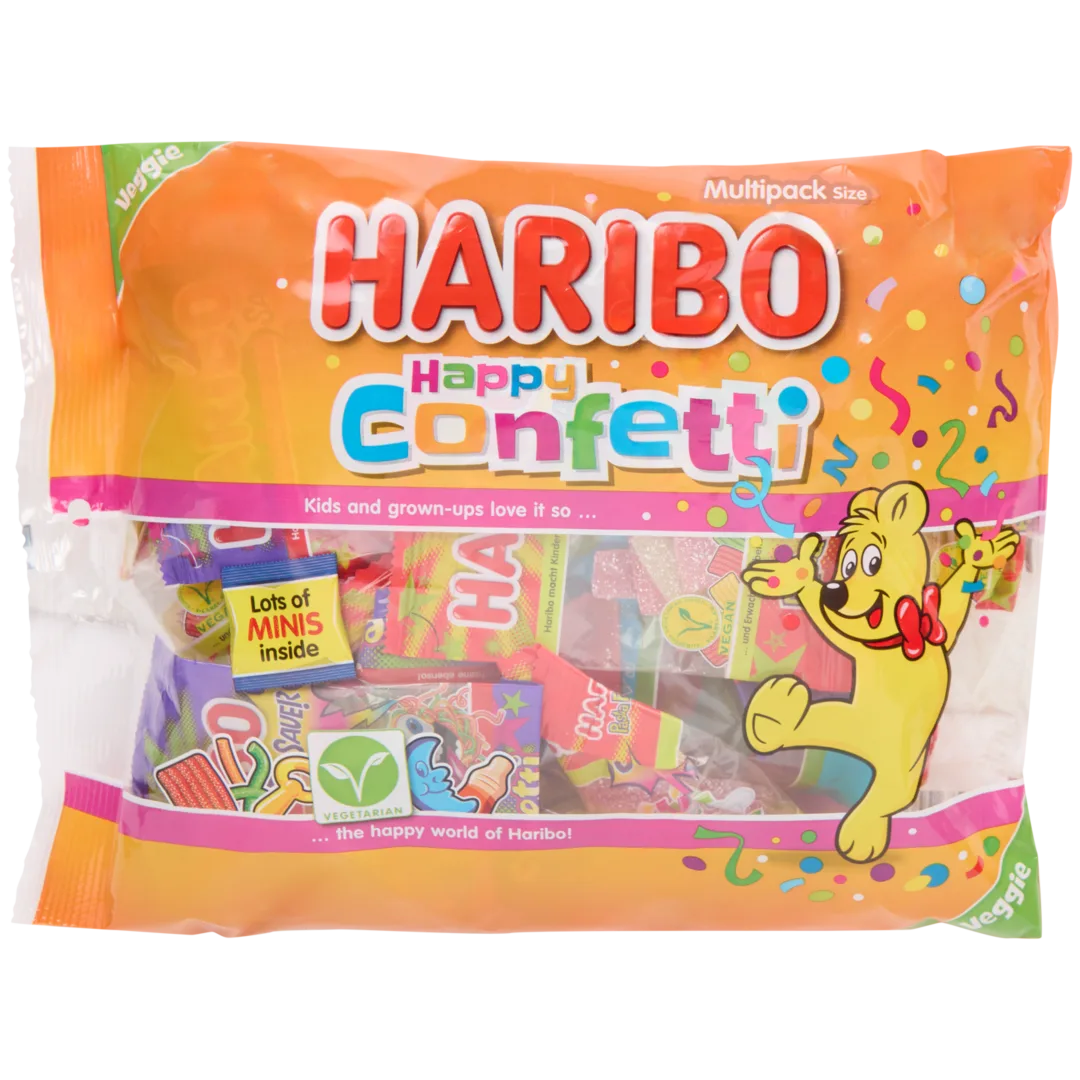 Haribo uitdeelzak Happy Confetti 1