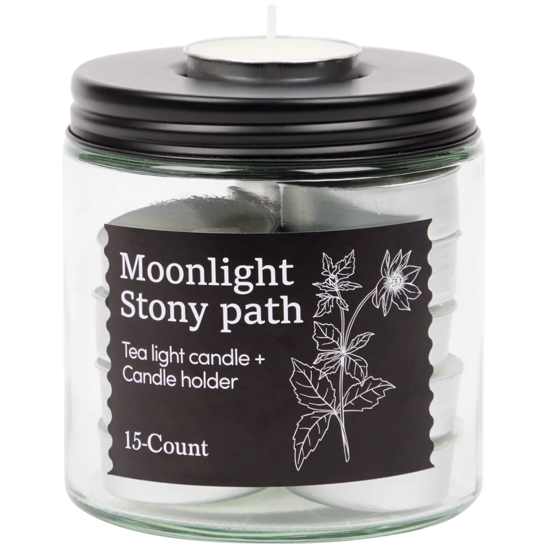 Theelichten met houder 5