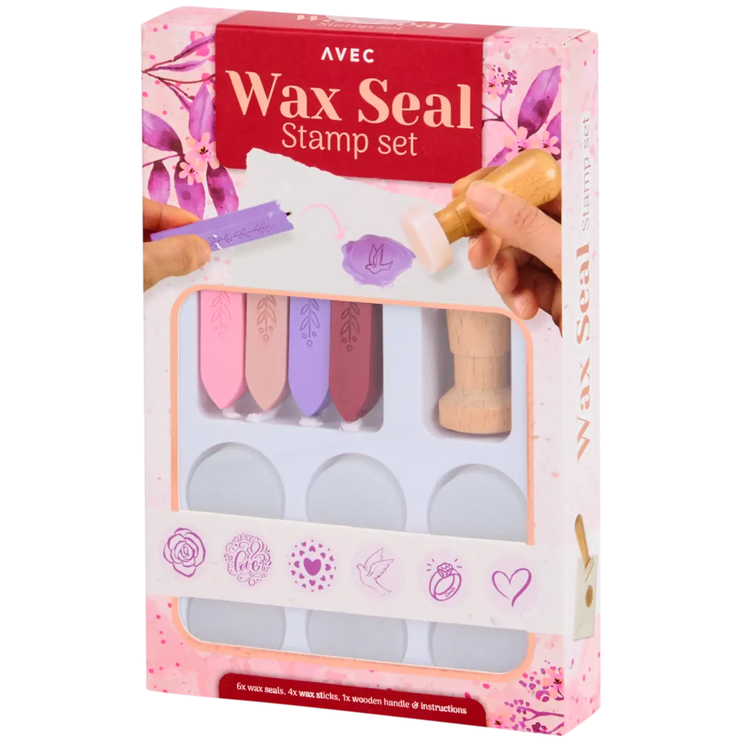 Zestaw stempli woskowych Avec