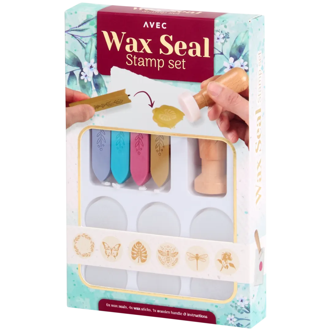 Zestaw stempli woskowych Avec