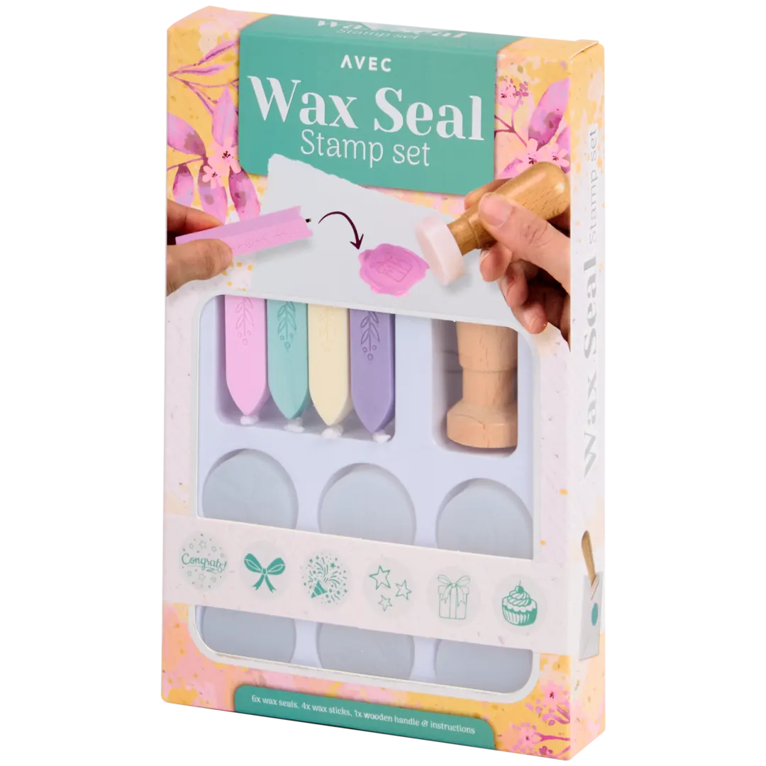 Zestaw stempli woskowych Avec
