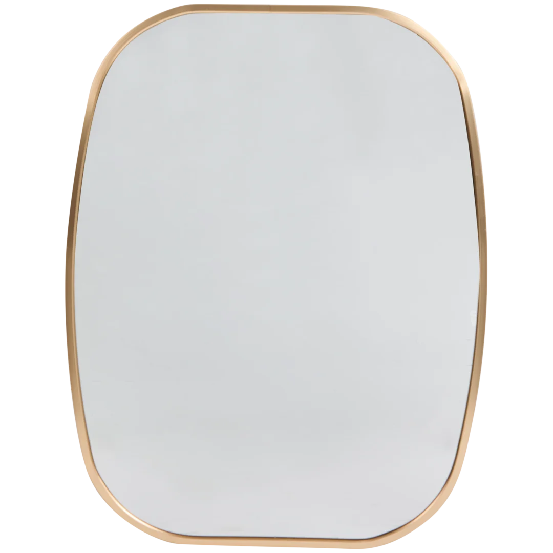 Spiegel mit Metallrahmen