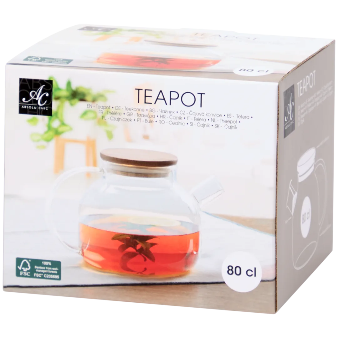 Absolu Chic Teekanne aus Glas 3