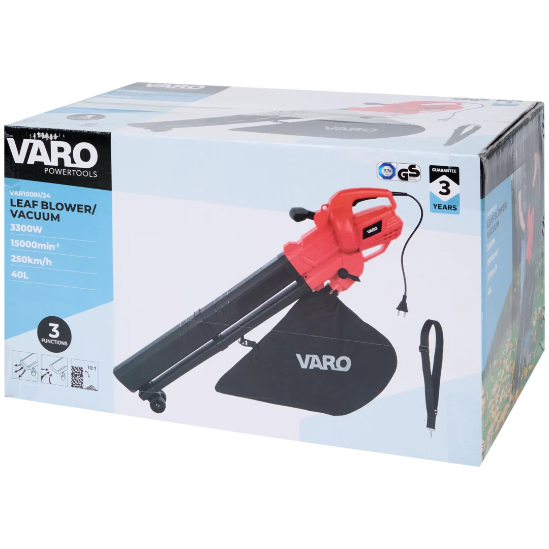 Aspirateur souffleur broyeur de feuilles Varo 2