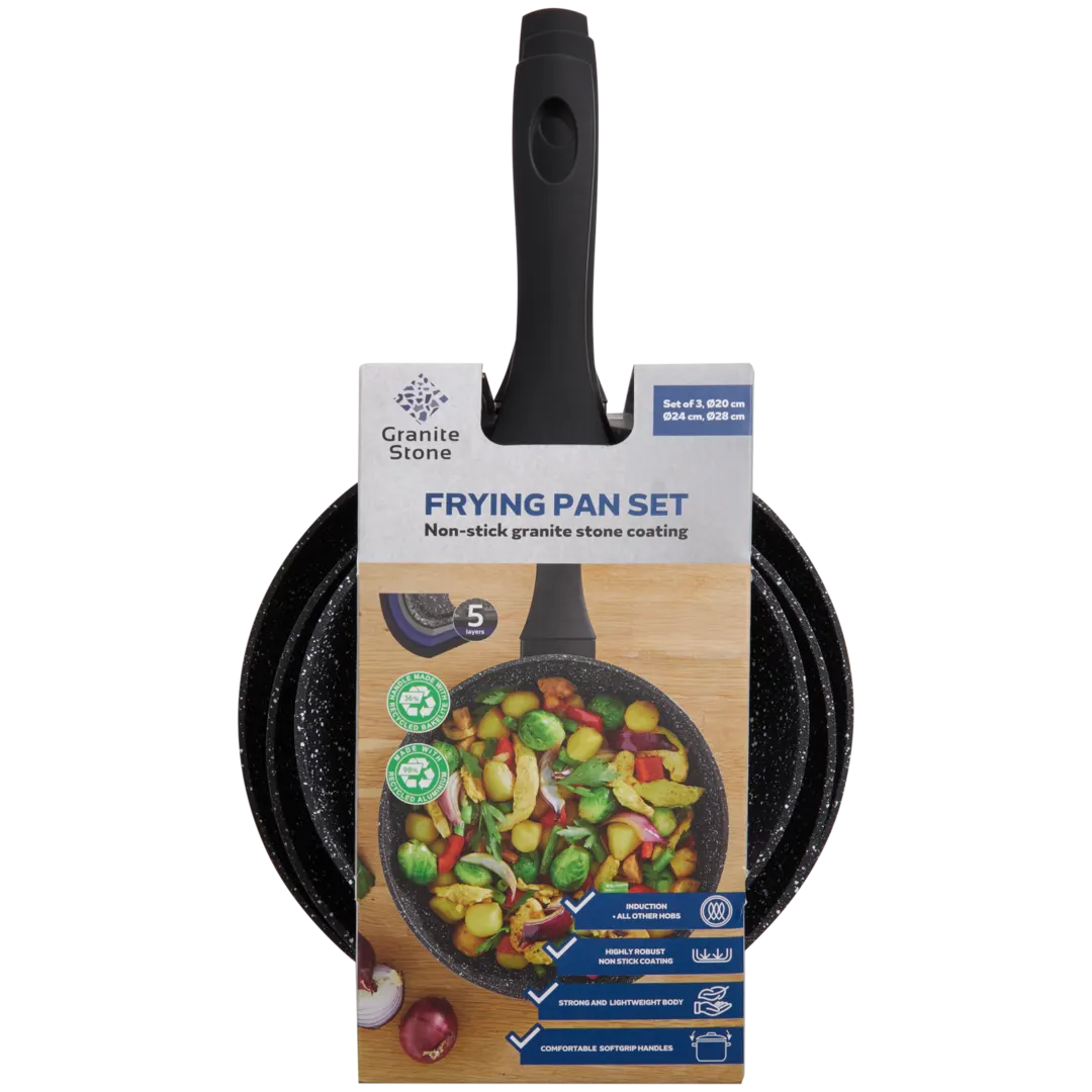 Juego de sartenes Granite Stone 2