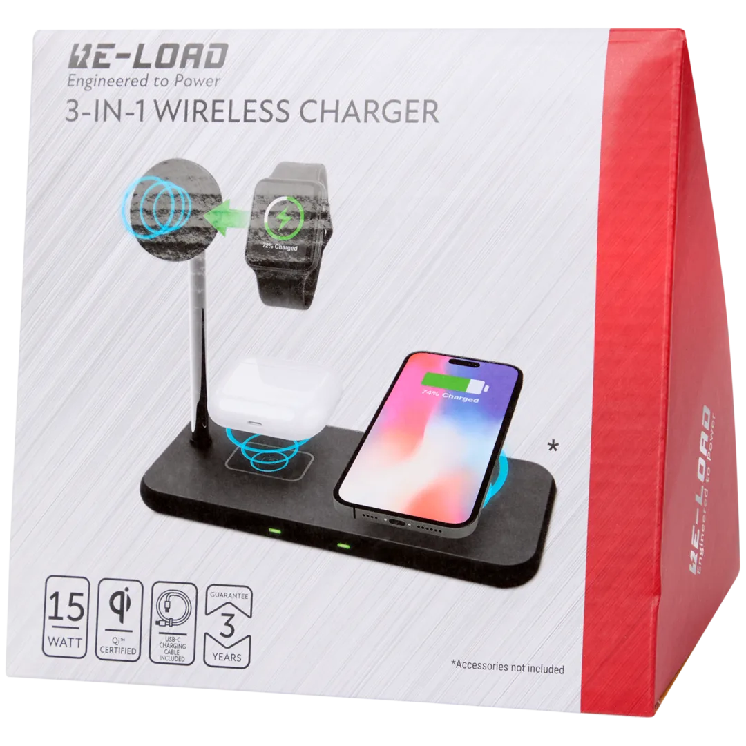 Station de charge sans fil 3-en-1 Re-load 1