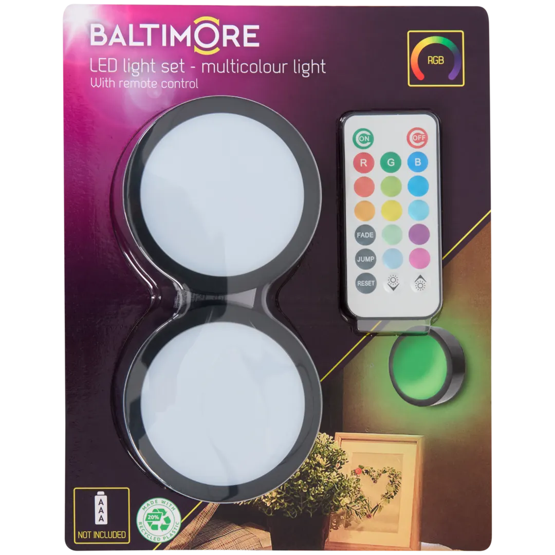 Lâmpadas de pressão com controlo remoto Baltimore