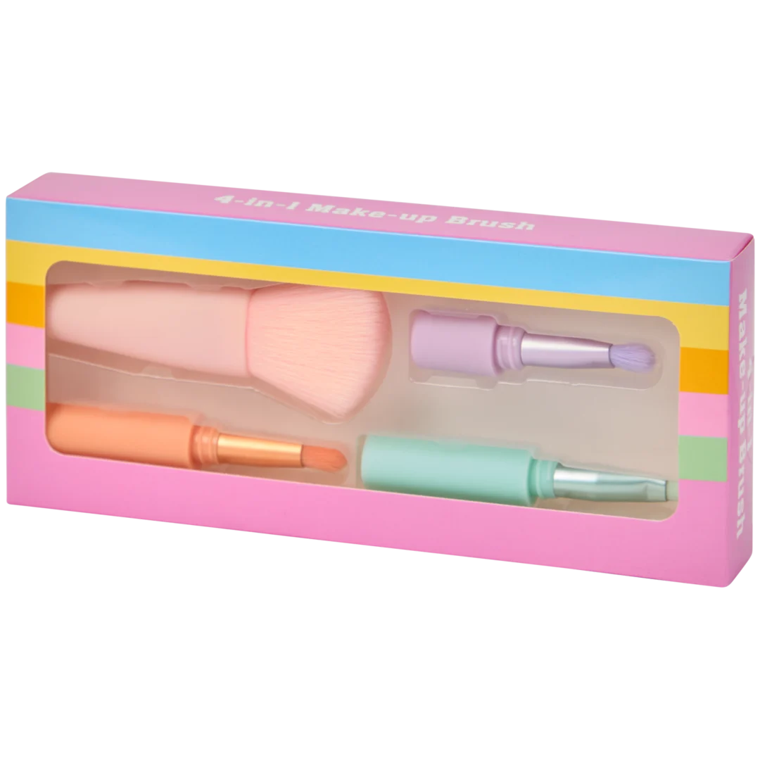 Pincel de maquilhagem 4 em 1 3