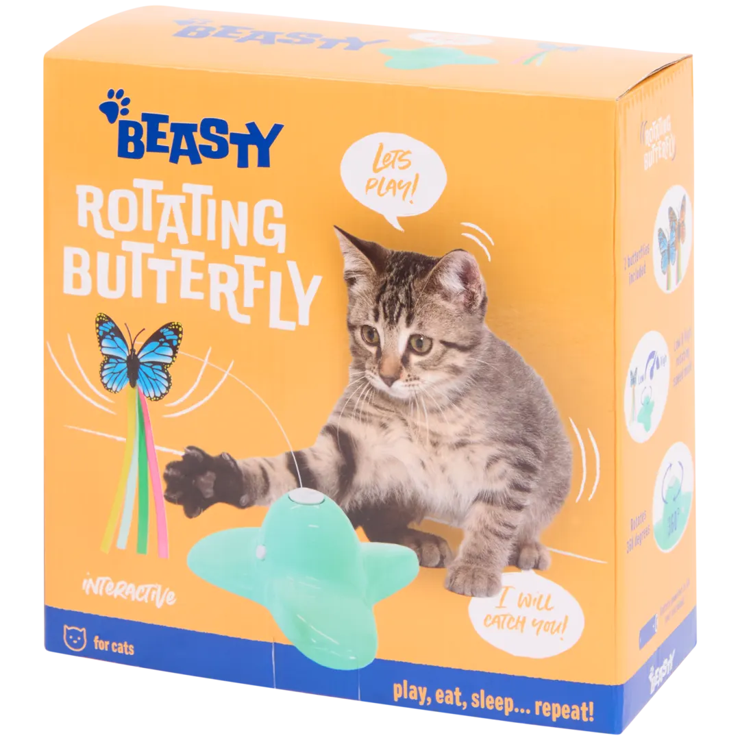 Hračka pro kočky s otočným pírkem Beasty 2
