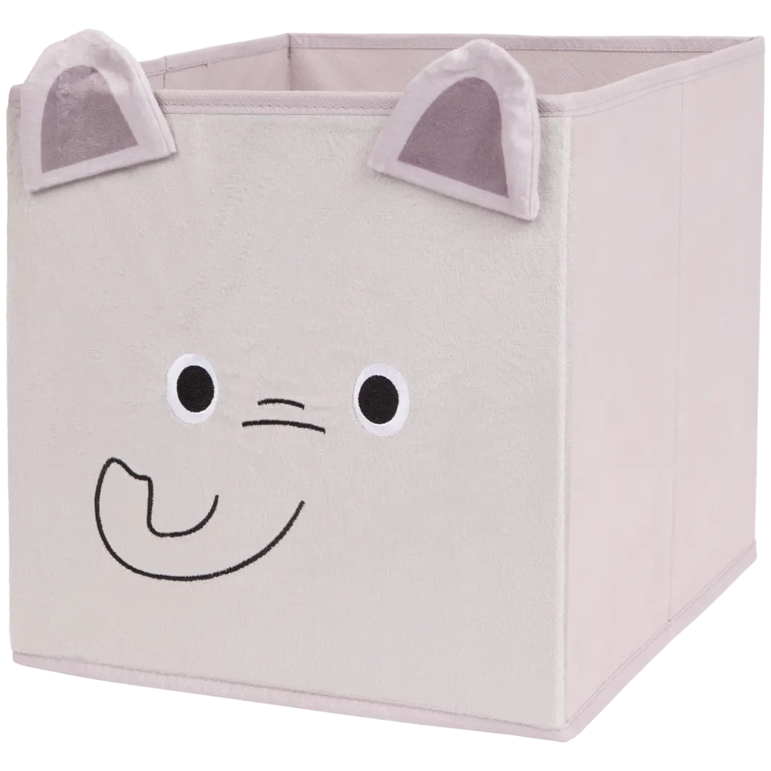Faltbare Aufbewahrungsbox mit Aufdruck