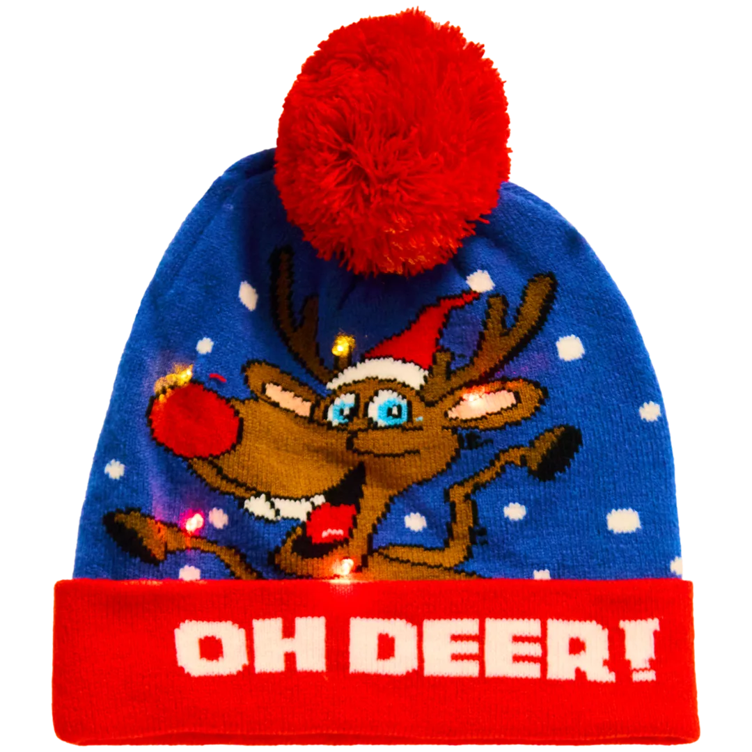 Leuchtende Weihnachtsmütze 2