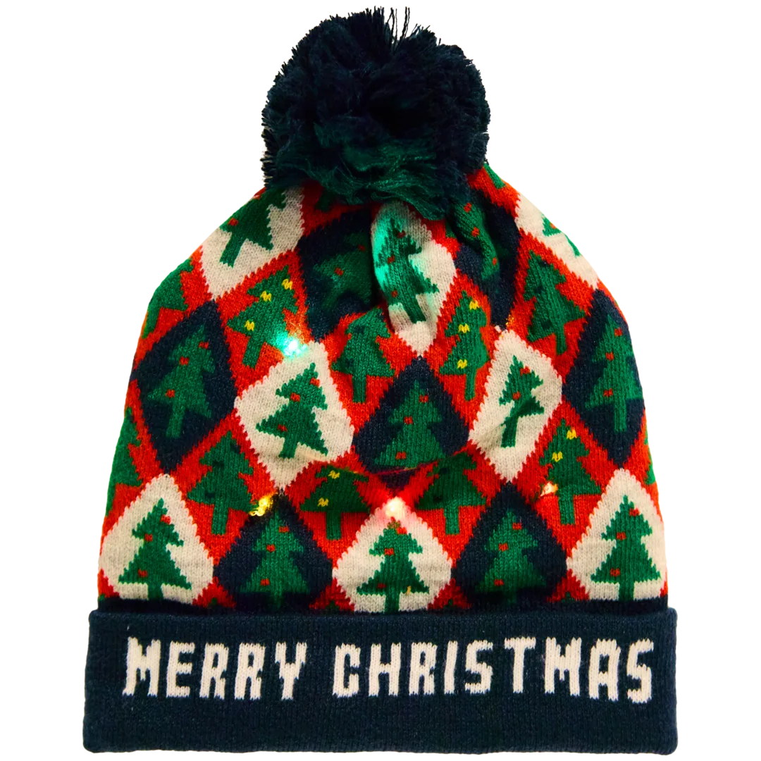 Leuchtende Weihnachtsmütze 1
