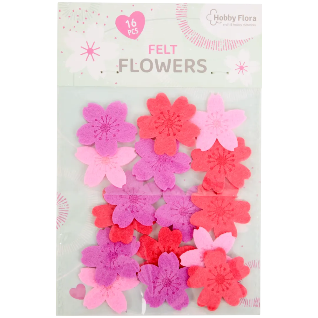 Hobby Flora Filzblumen 1
