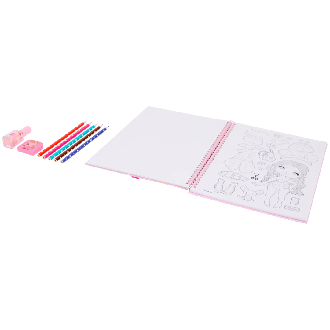 Designbuch für Modeentwürfe