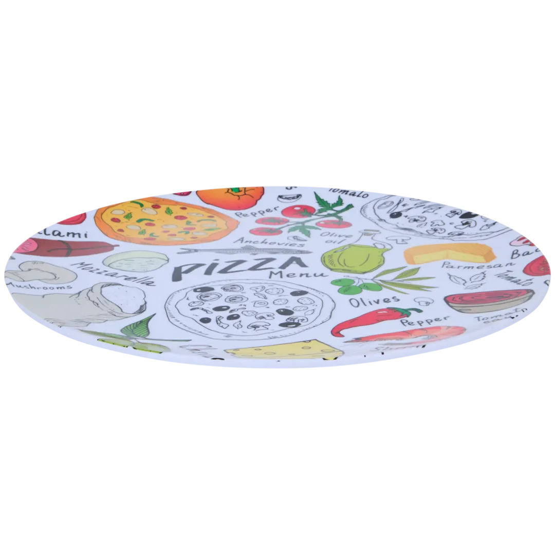 Melamin-Pizzateller 2