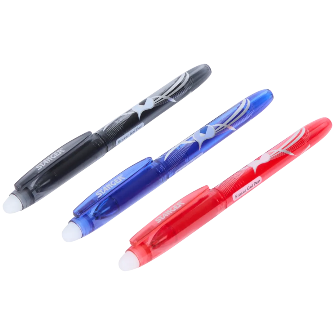 Gommes Pour Stylos Effaçables - Lot De 20, Silicone, 5 Couleurs, Encre Thermosensible