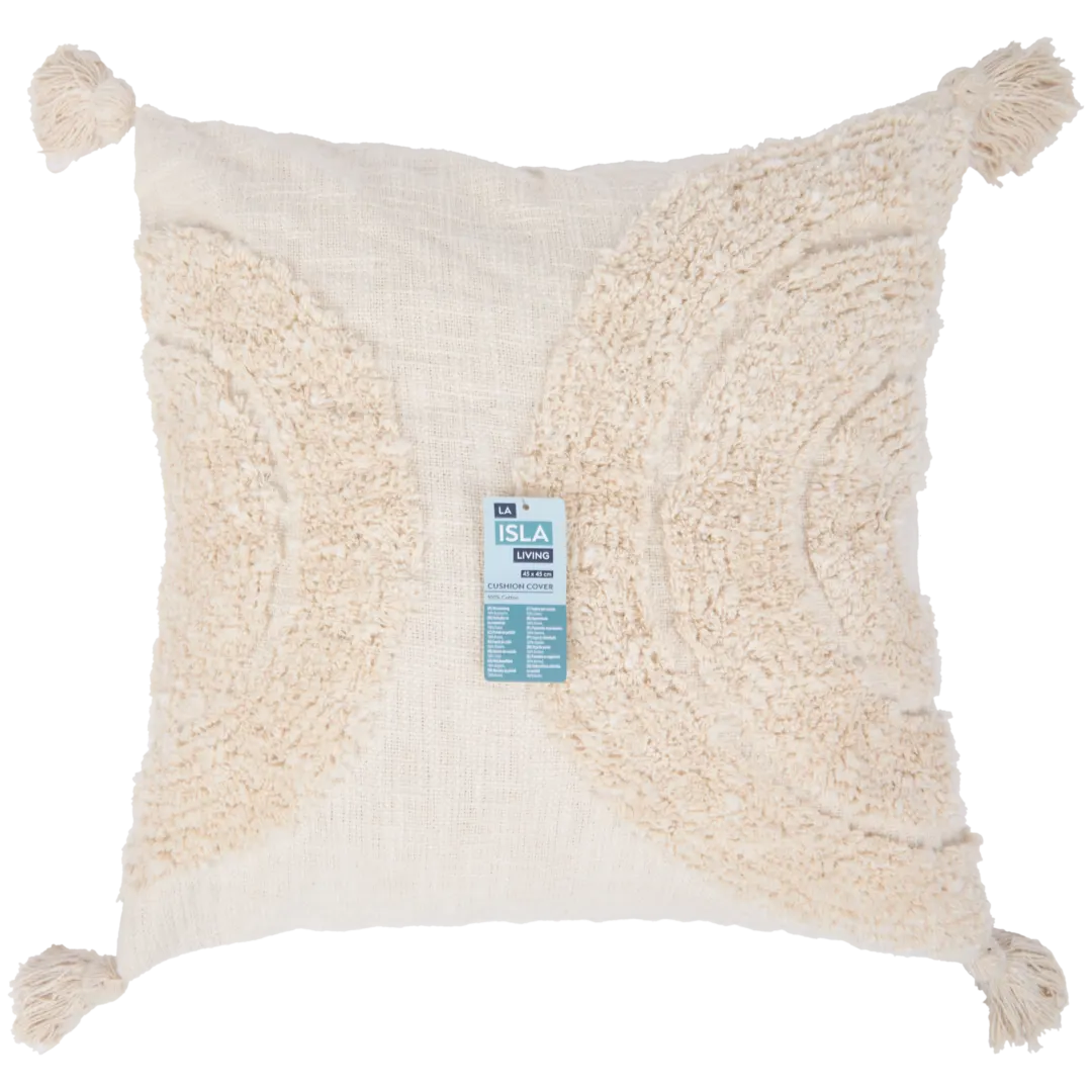 Față de pernă cu ciucuri La Isla Living 6