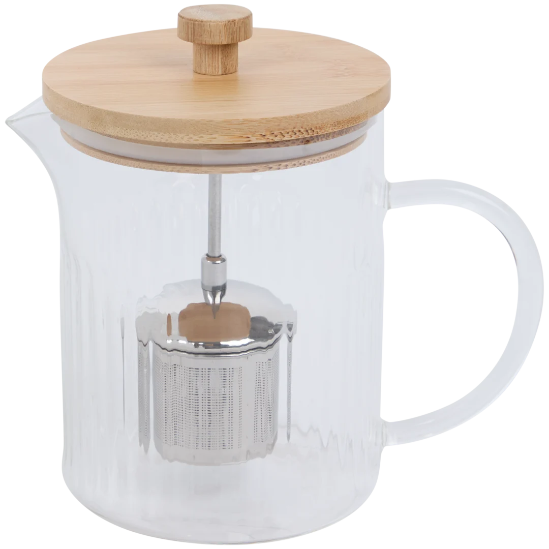 Theepot met zeef