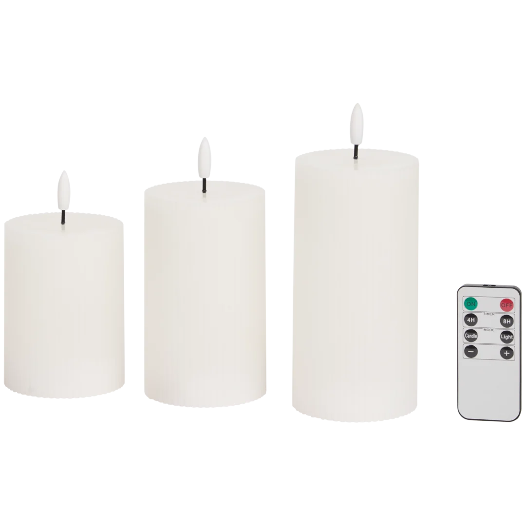 Zestaw świec LED 3