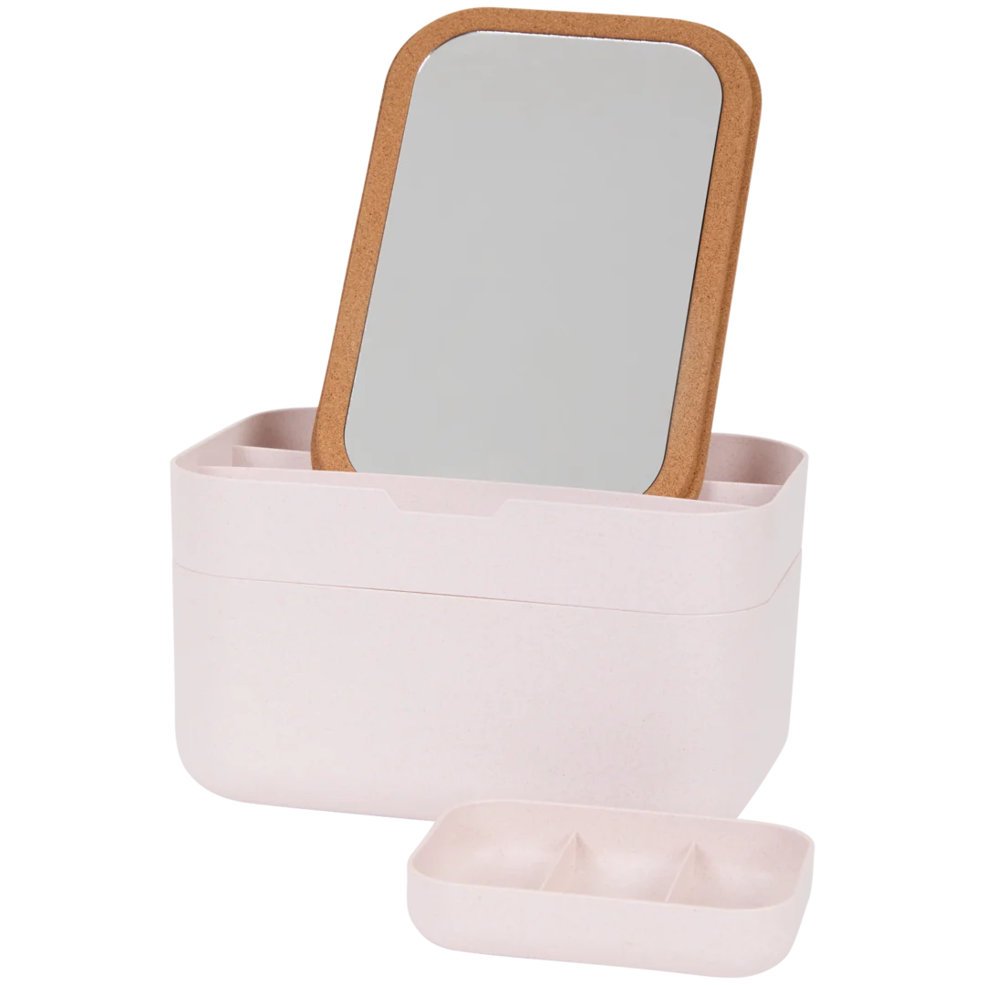 Make-up-Organizer mit Spiegel 1