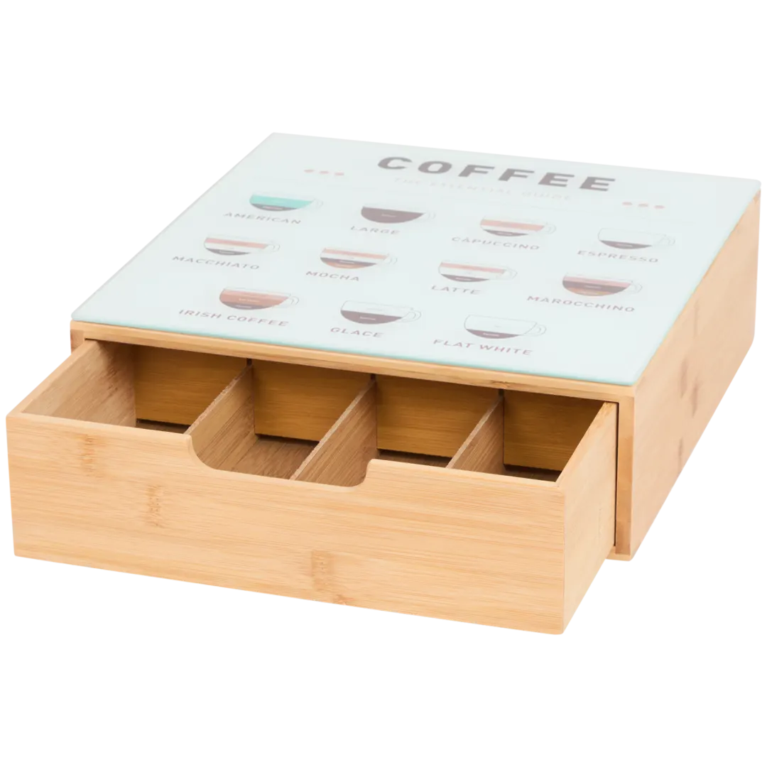 Aufbewahrungsbox für Kaffee und Tee 2