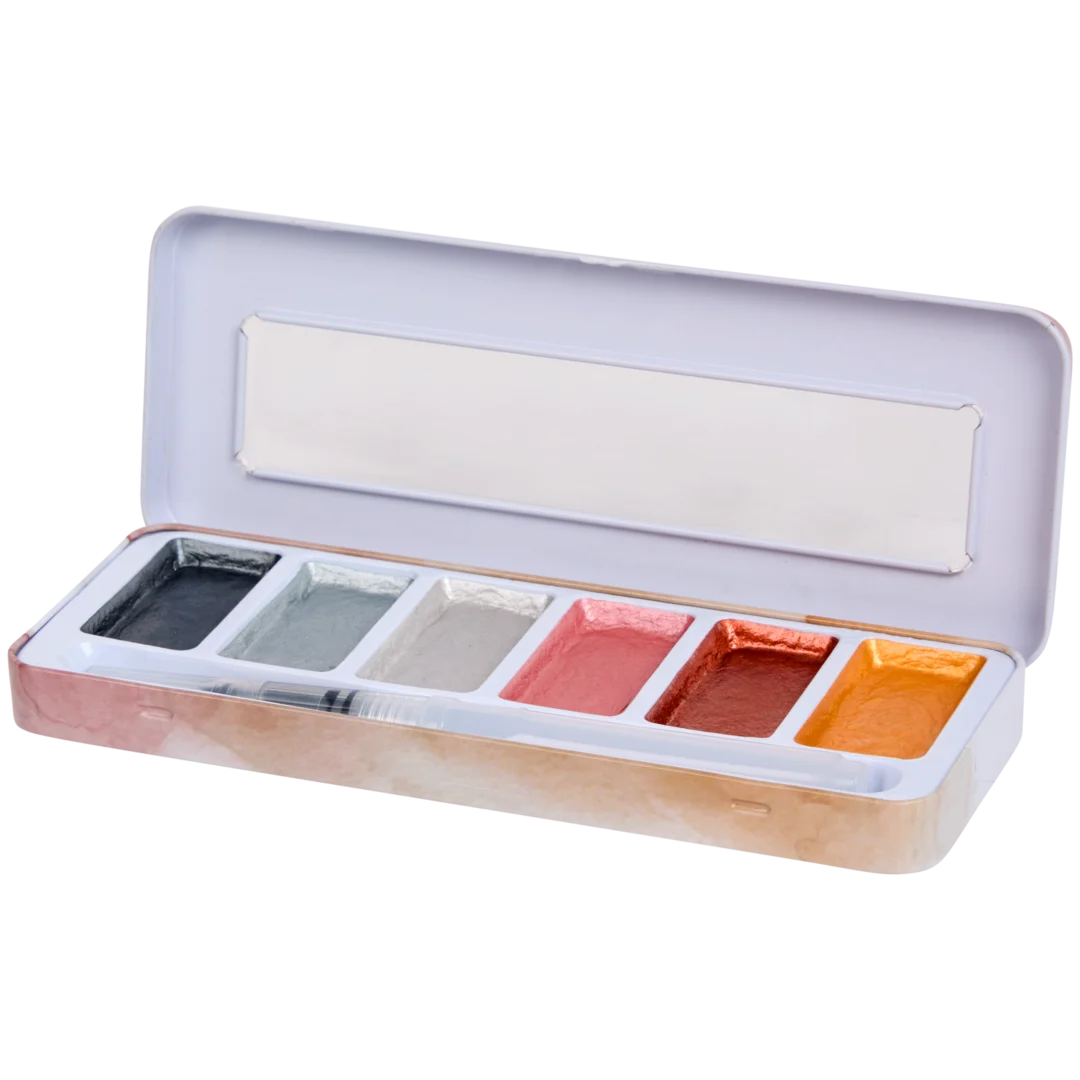 DécoTime metallic waterverf 4