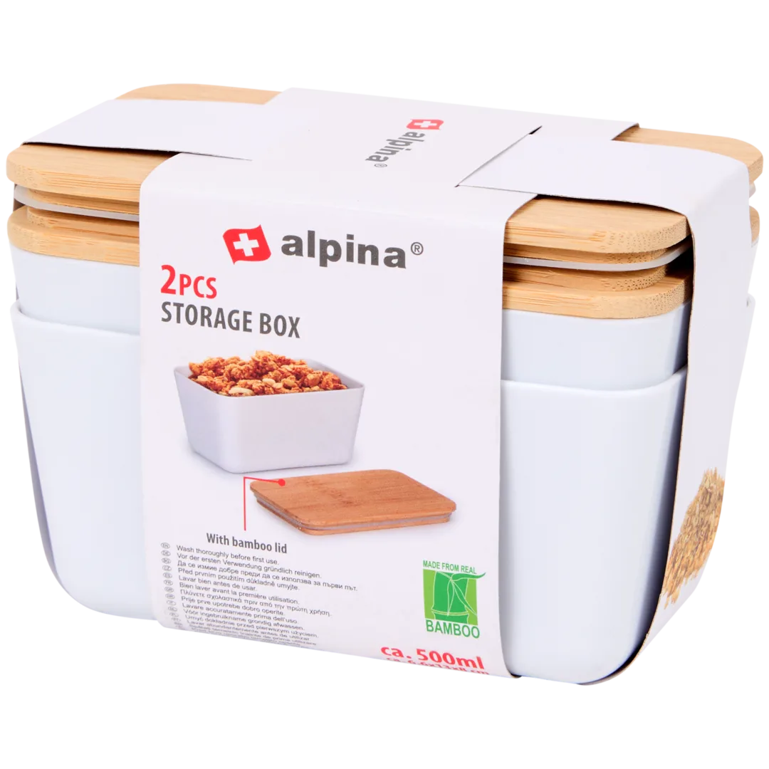 Alpina voorraaddozen