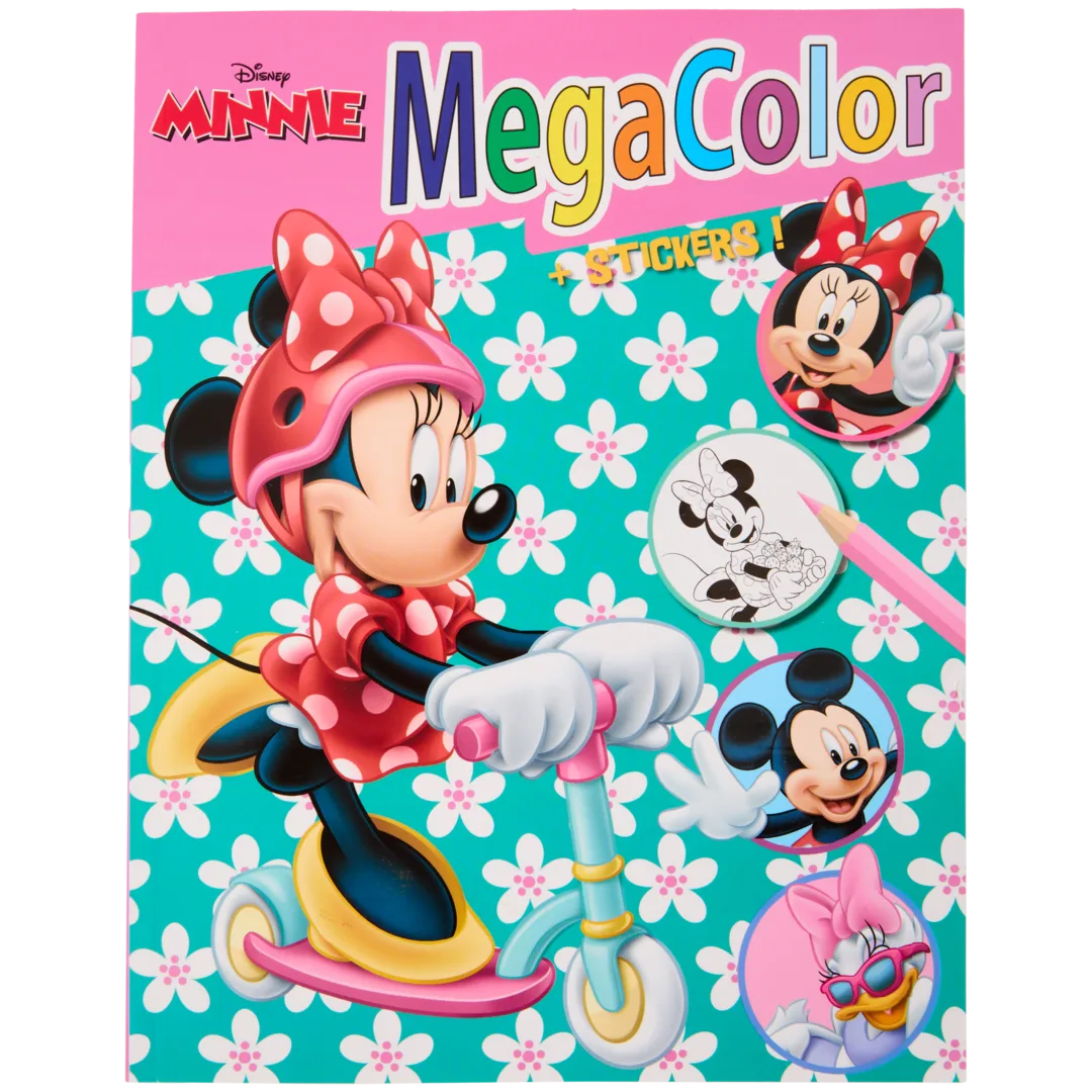 Kleur- en stickerboek 6