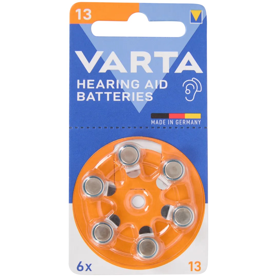 Varta Hörgerätebatterien Typ 13