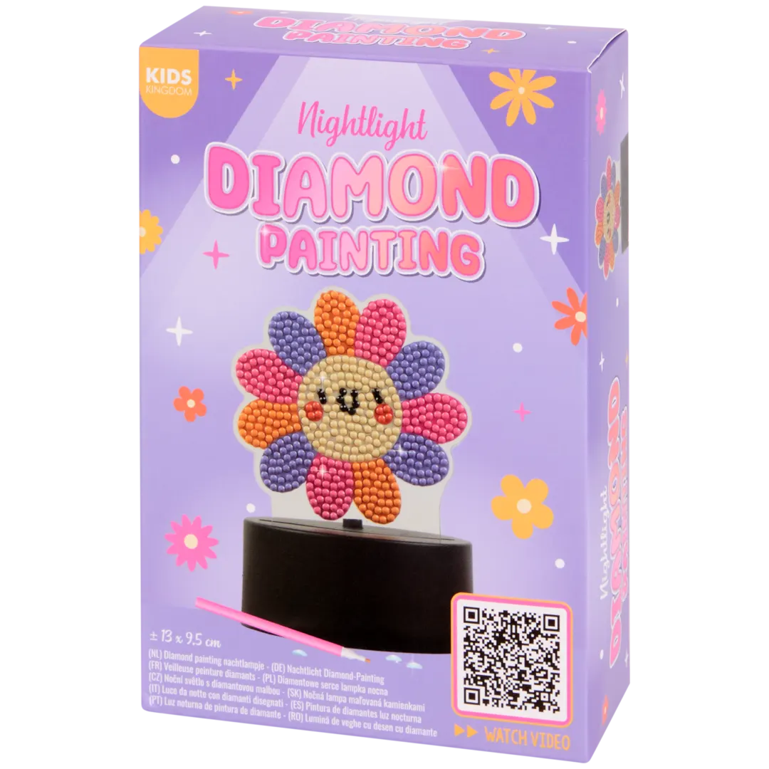 Veilleuse peinture diamant Kids Kingdom