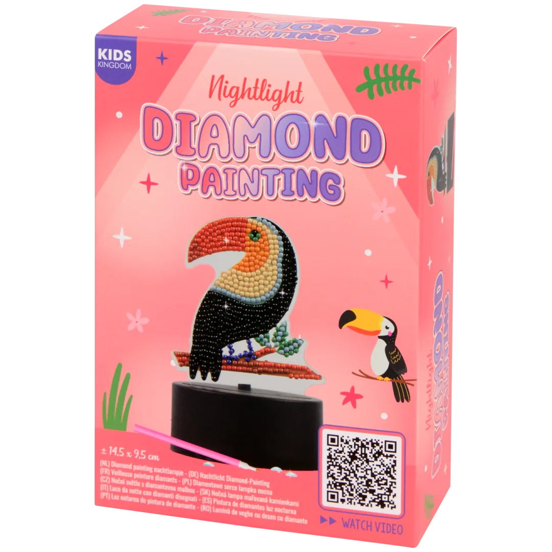 Veilleuse peinture diamant Kids Kingdom