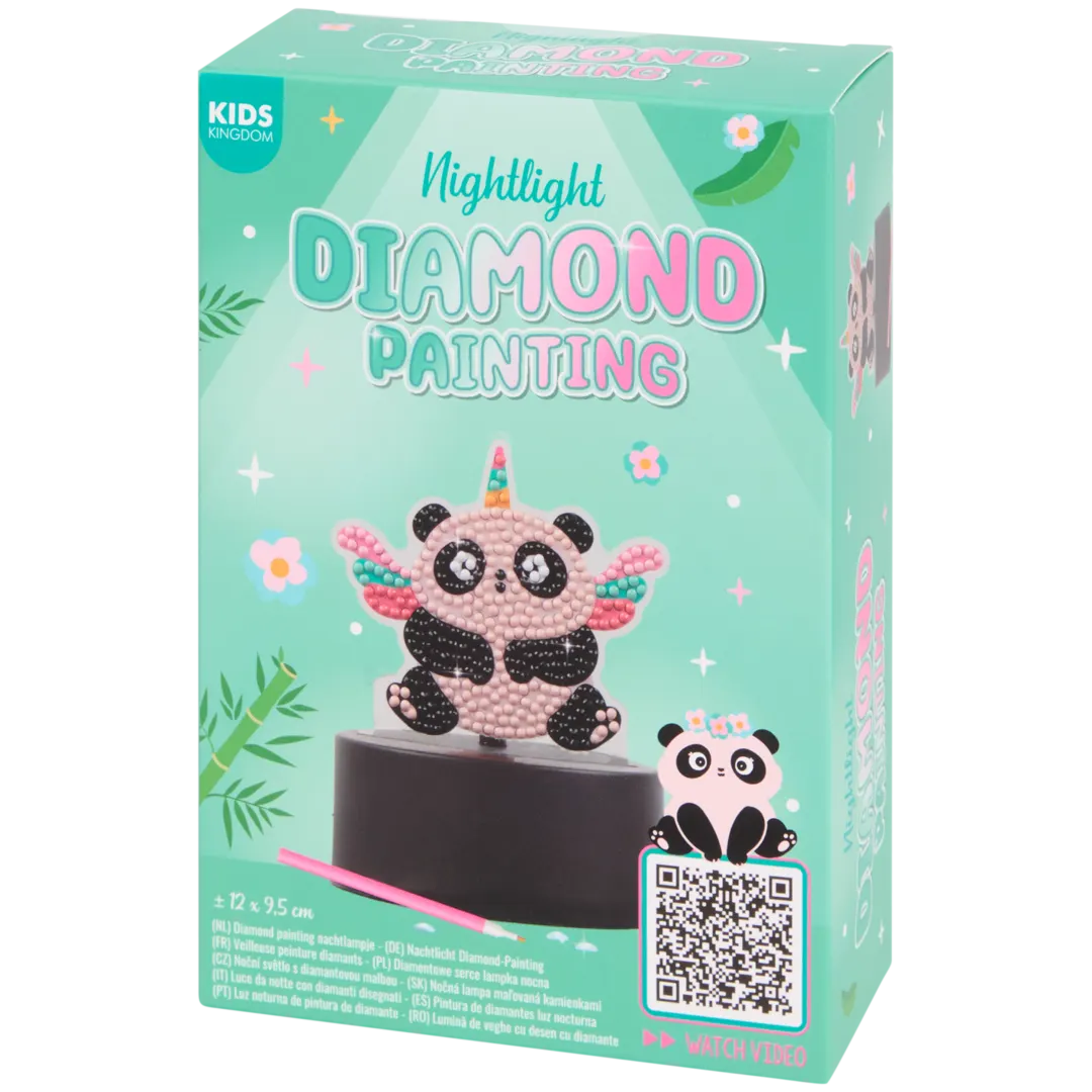 Veilleuse peinture diamant Kids Kingdom