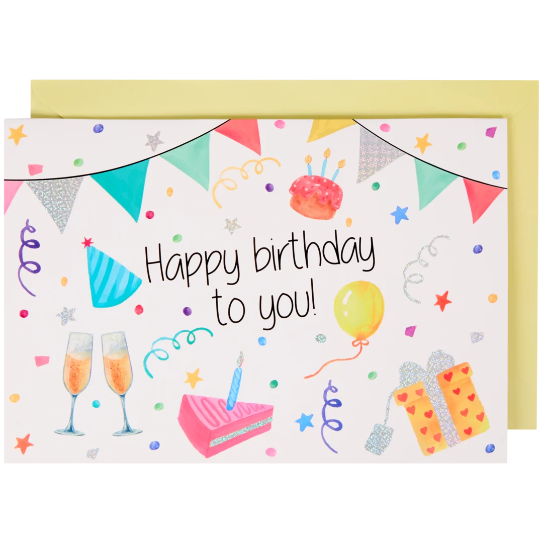 Biglietto d'auguri con musica