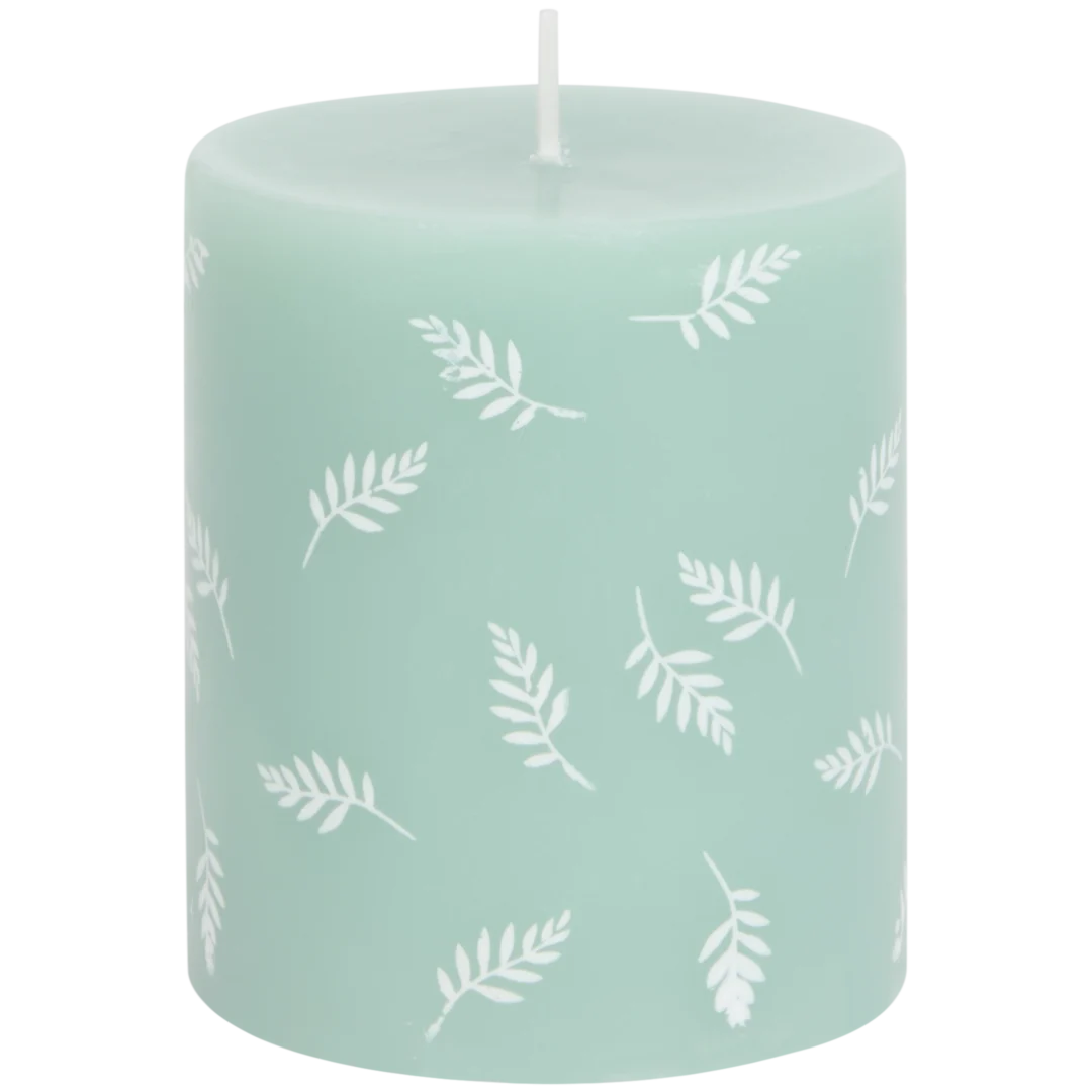 Válcová svíčka s potiskem Avec 5