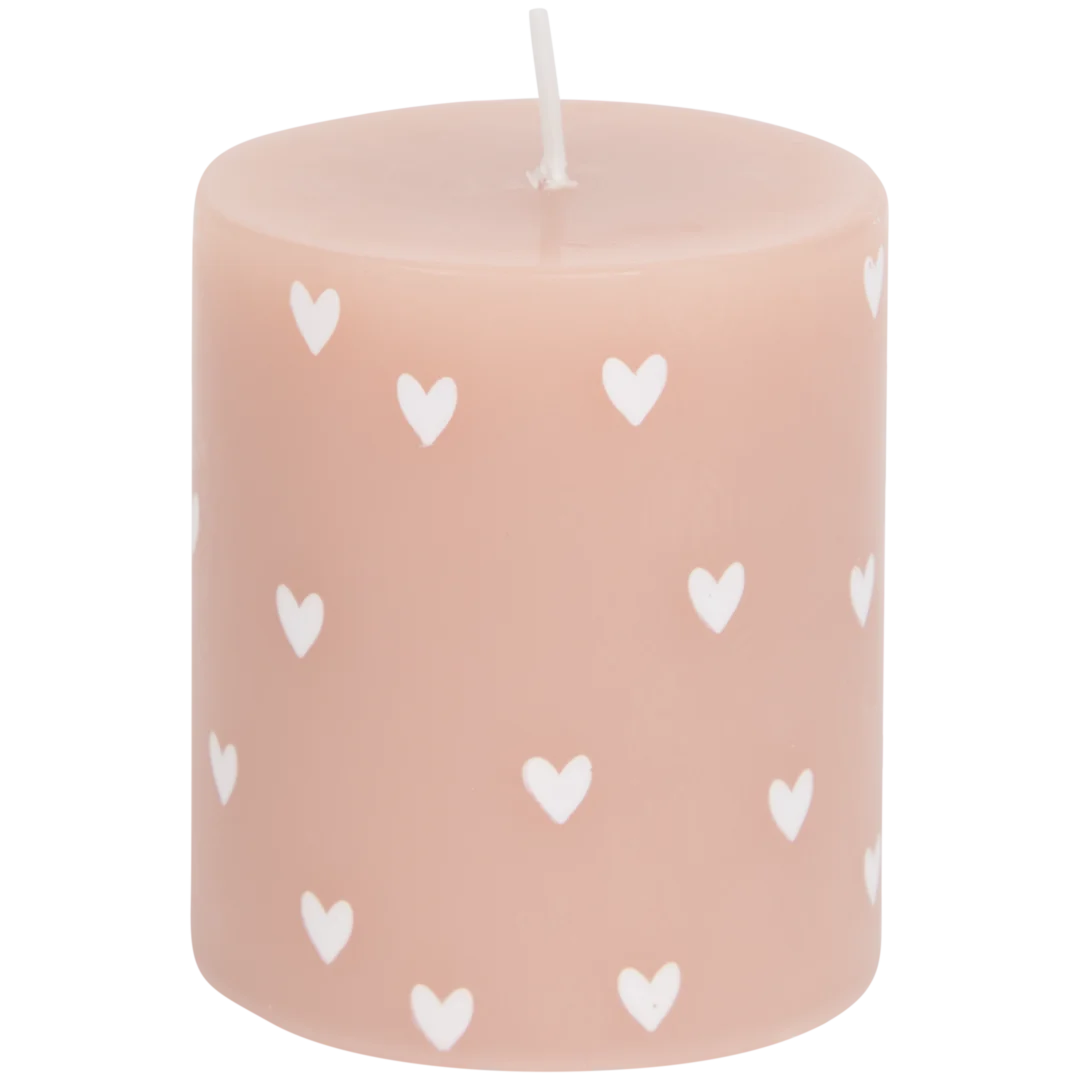 Válcová svíčka s potiskem Avec 3