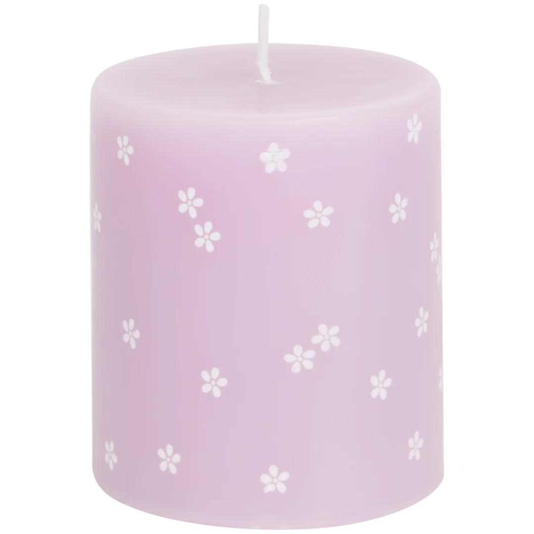 Válcová svíčka s potiskem Avec 2