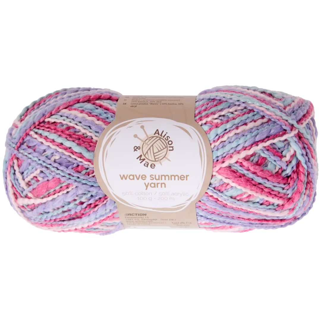 Filato estivo zigrinato Alison & Mae 6