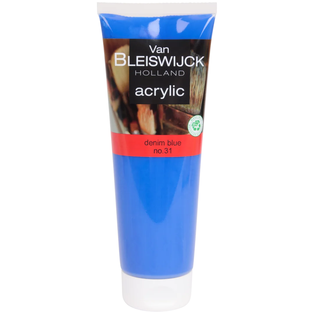 Pintura acrílica Van Bleiswijck azul vaquero 1