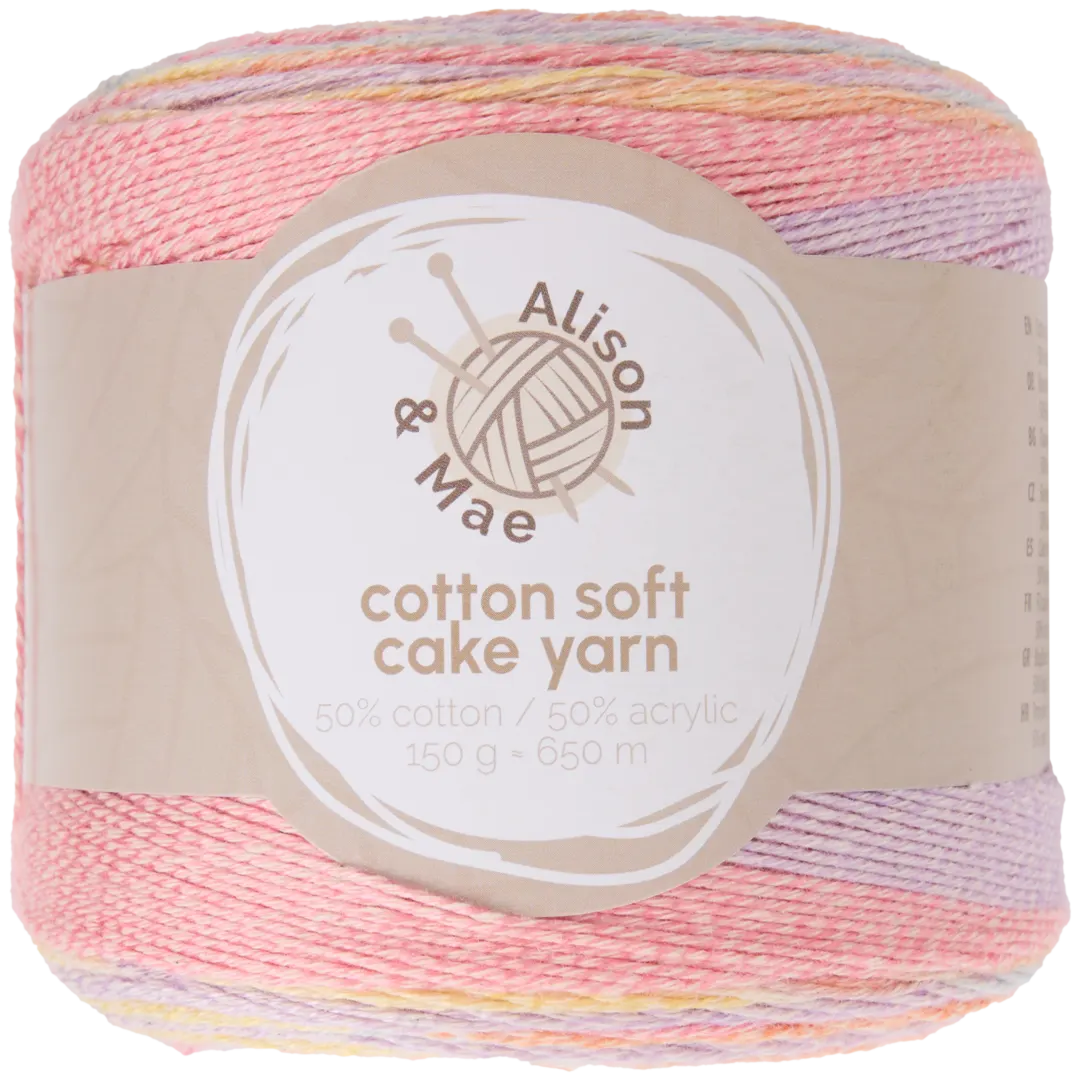 Pelote cake de fil de coton Alison & Mae 4